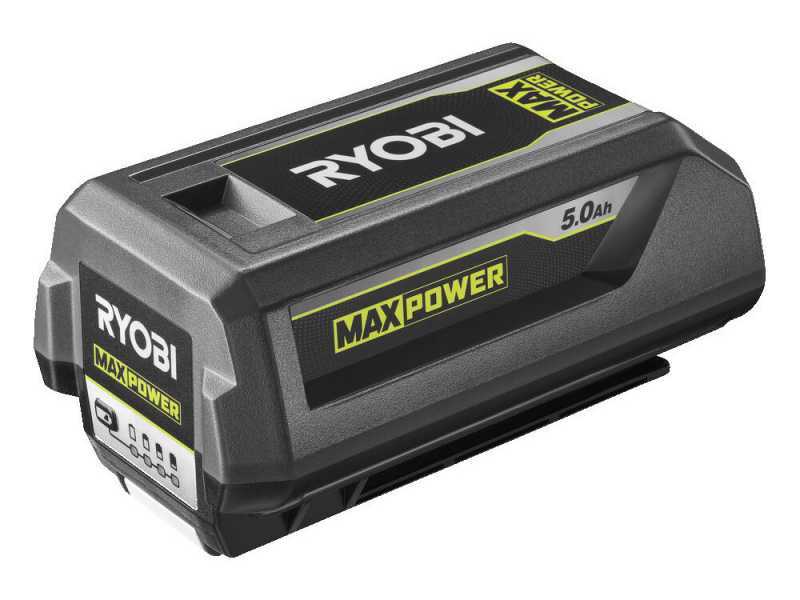 Cortac&eacute;sped de bater&iacute;a RYOBI RLM36X41H50PG - 36 V - 5 Ah - recogedor de 45 l - corte de 40 cm