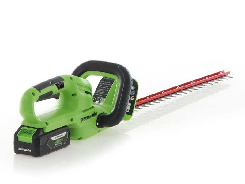 Cortasetos de bater&iacute;a Greenworks G24HT56 - cuchilla de 56 cm - SIN BATER&Iacute;A NI CARGADOR