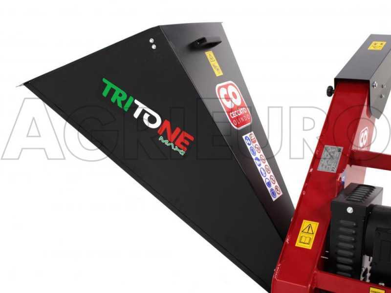 Ceccato Tritone Maxi PTO - Biotrituradora para tractor - Enganche de 3 puntos