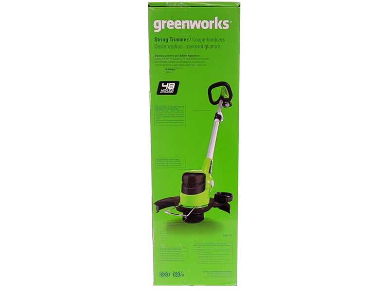 Greenworks G48LT30 - Cortabordes de bater&iacute;a - BATER&Iacute;A Y CARGADOR NO EST&Aacute;N INCLUIDOS