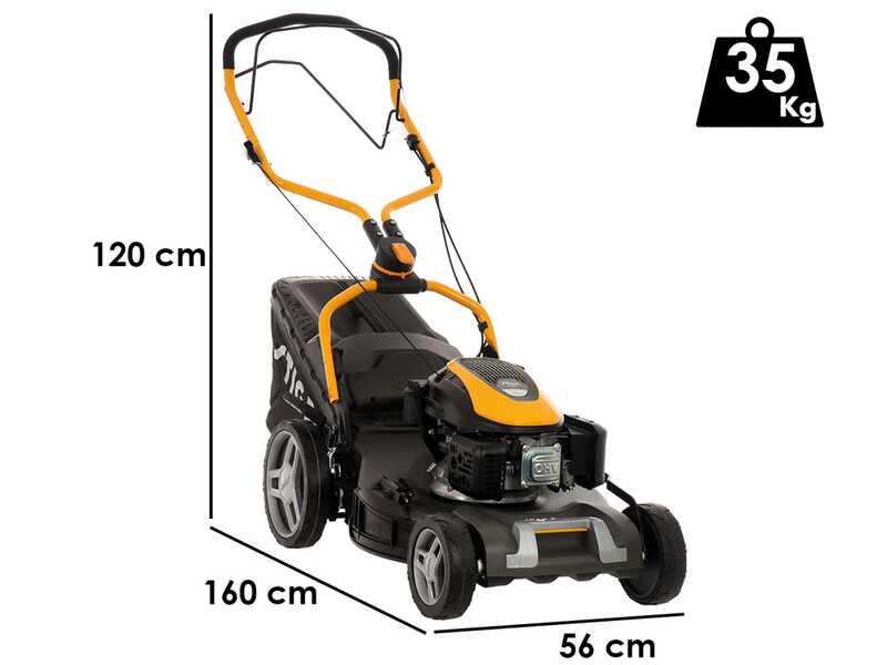 Stiga COMBI 753 S - Cortac&eacute;sped de gasolina autopropulsado - 4 en 1 - Motor ST 170
