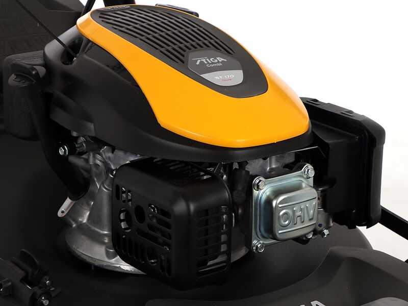 Stiga COMBI 753 S - Cortac&eacute;sped de gasolina autopropulsado - 4 en 1 - Motor ST 170