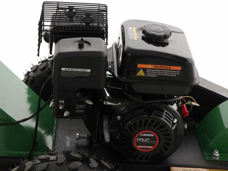 GreenBay Deep L-200 - Destoconadora - Motor Loncin 196 cc  - Rotor de corte con 8 fresas de carburo de tungsteno