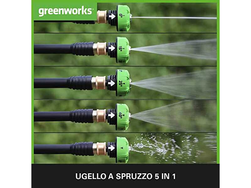 Pistola hidrolimpiadora de bater&iacute;a Greenworks G24PWX - 24 V - SIN BATER&Iacute;AS NI CARGADOR