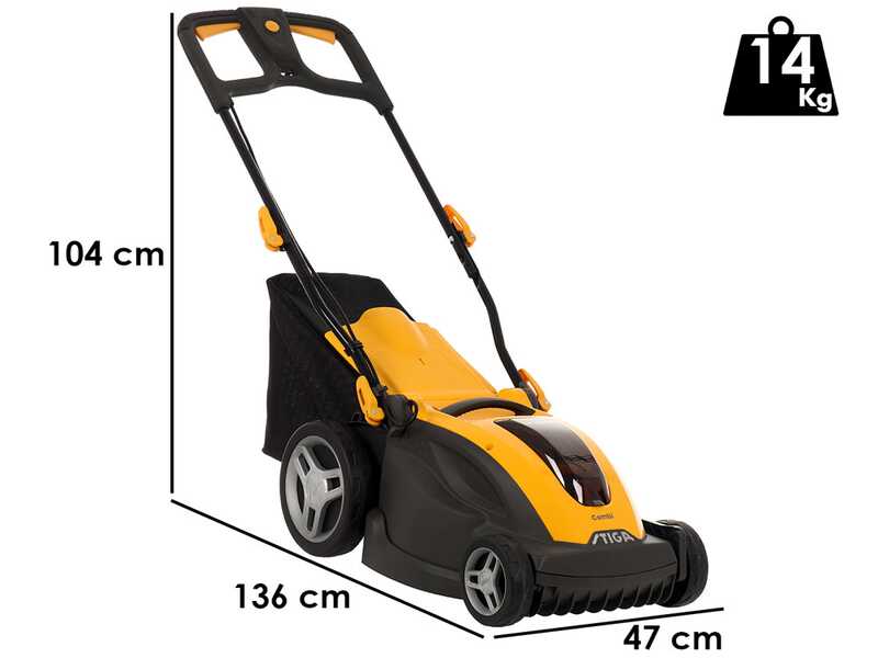Stiga Combi 340e - Cortac&eacute;sped de bater&iacute;a - 48V/4Ah - Corte 38 cm