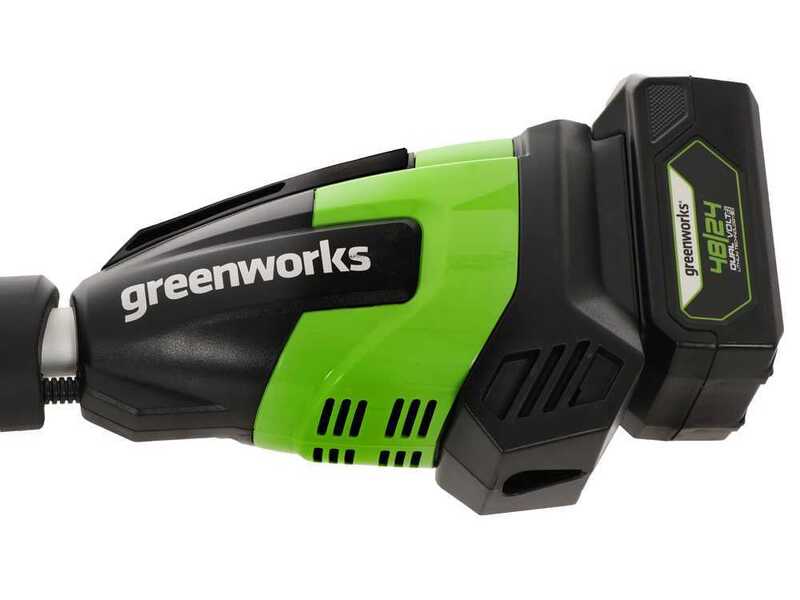 Podadora de bater&iacute;a con p&eacute;rtiga y barra alargadora Greenworks G48PS 48 V - SIN BATER&Iacute;AS NI CARGADOR
