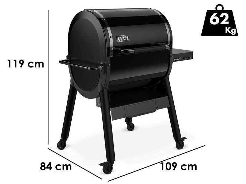 Weber Smoke Fire EPX4 - Barbacoa de pellet