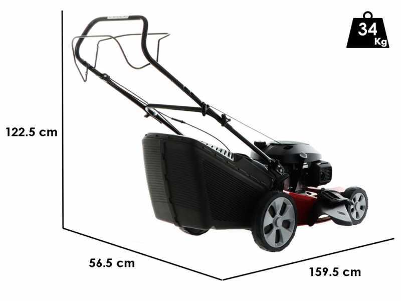 Cortac&eacute;sped de gasolina autopropulsado profesional CastelGarden XC 53 HS - 4 en 1 - Corte 51 cm