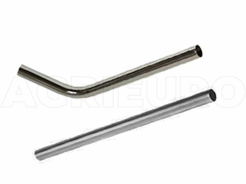 2 Tubos de metal cromado COMET