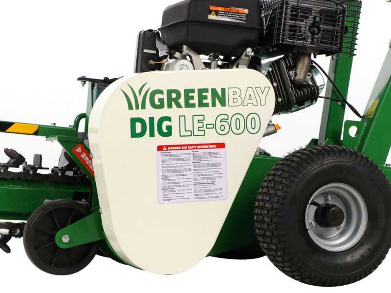 GreenBay DIG LE-600 - Zanjadora de gasolina - Loncin G420F