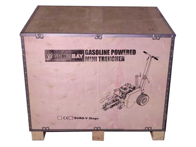 GreenBay DIG L-450 - Zanjadora de gasolina - Loncin 196cc