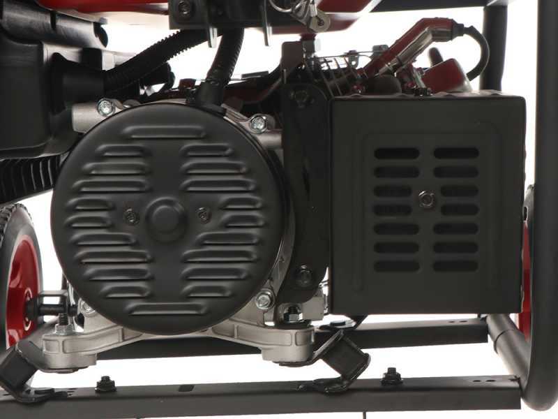 Generador de corriente 6 KW monof&aacute;sico Mosa GE 6900 de ruedas - Motor de 4 tiempos de gasolina