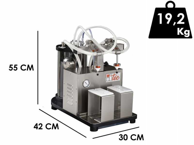 Il-Tec Ultrafiller 2 Mignon - Embotelladora a depresi&oacute;n el&eacute;ctrica para l&iacute;quidos alimenticios