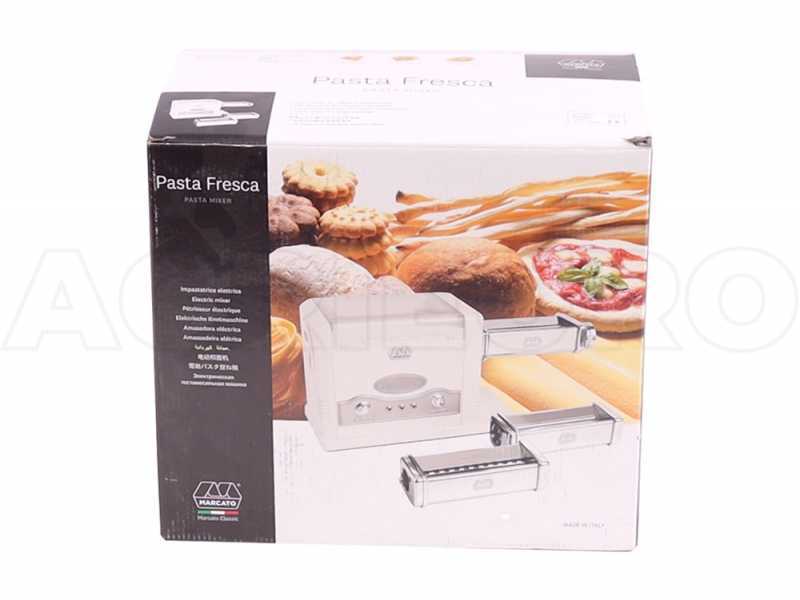 Marcato Pasta Fresca - M&aacute;quina de hacer pasta el&eacute;ctrica 170W