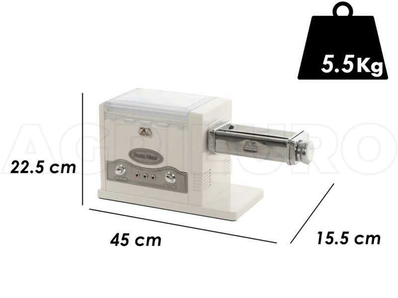 Marcato Pasta Fresca - M&aacute;quina de hacer pasta el&eacute;ctrica 170W