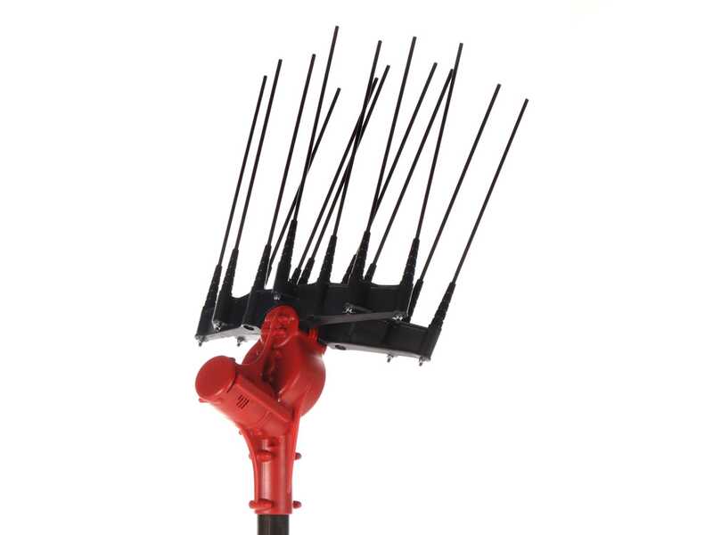 Aima Twist Furia-Evolution - Vareador de aceitunas de bater&iacute;a 220-300 cm - P&eacute;rtiga de aluminio + barra alargadora