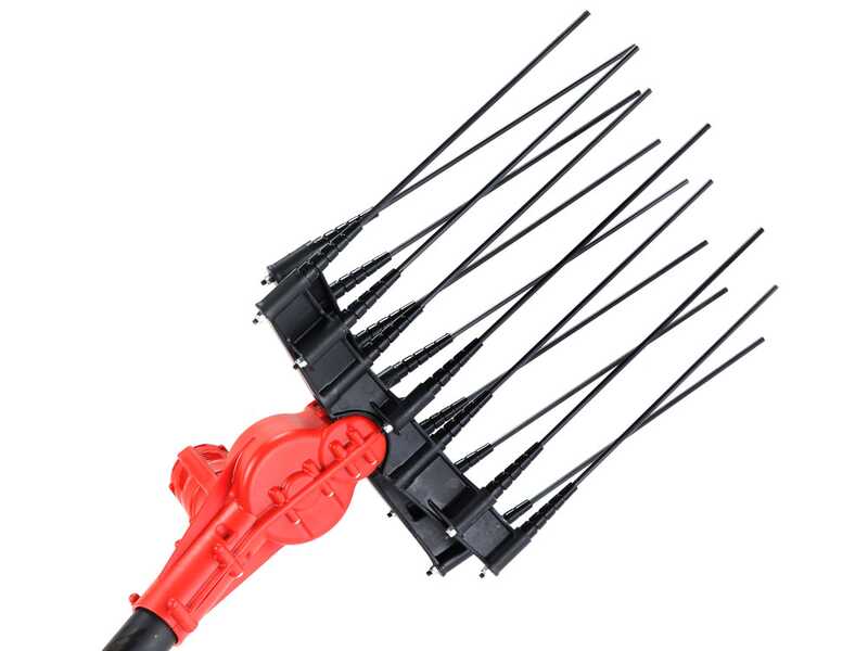 Aima Twist Furia-Evolution - Vareador de aceitunas de bater&iacute;a 220-300 cm - P&eacute;rtiga de aluminio + barra alargadora