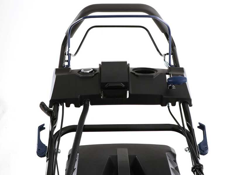 Cortac&eacute;sped autopropulsado BullMach ACHILLE 51 E arranque el&eacute;ctrico - 4 en 1 - Motor 224 cc