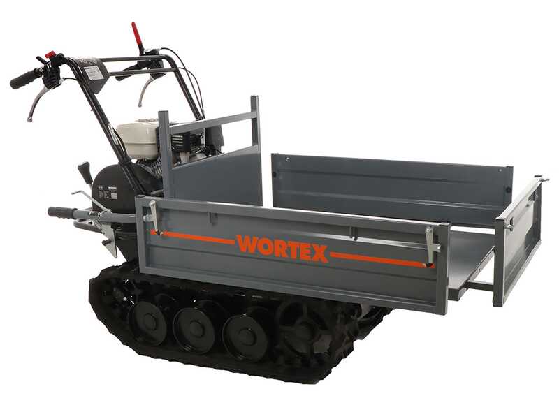 Carretilla con motor de orugas Wortex SFH 300 - Caj&oacute;n extensible con capacidad de 300 kg
