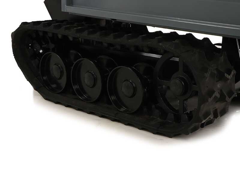 Carretilla con motor de orugas Wortex SFH 300 - Caj&oacute;n extensible con capacidad de 300 kg