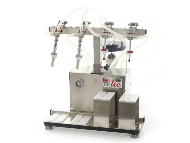 Il-Tec Ultrafiller 4 Mista - Embotelladora a depresi&oacute;n neum&aacute;tica para l&iacute;quidos alimenticios