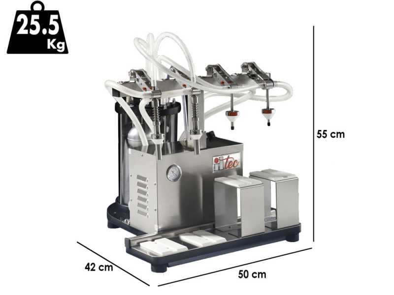 Il-Tec Ultrafiller 4 Mista - Embotelladora a depresi&oacute;n neum&aacute;tica para l&iacute;quidos alimenticios