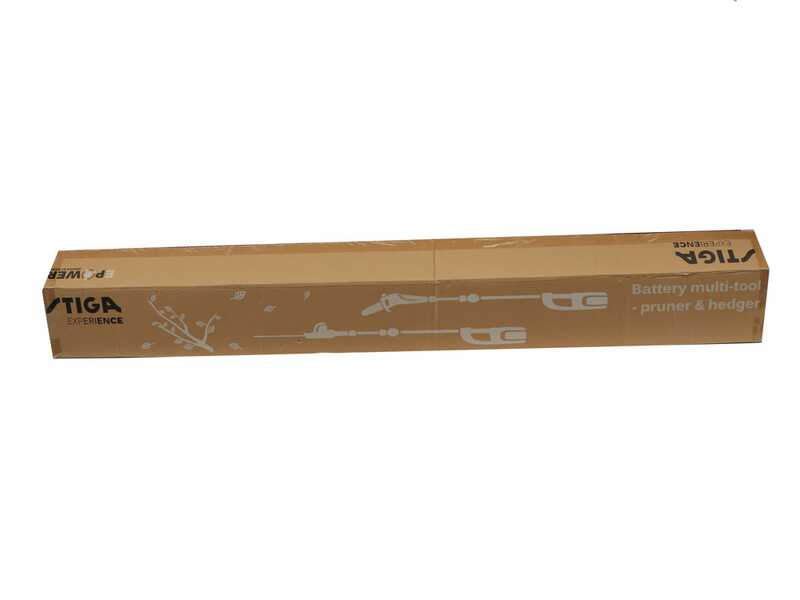 Stiga MT 500e Kit - Cortasetos y podadora con p&eacute;rtiga multifunci&oacute;n - Bater&iacute;a y cargador incluidos