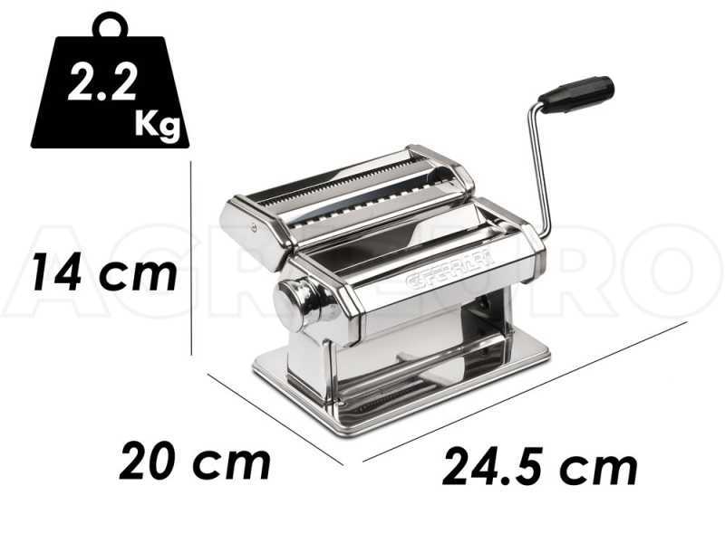 G3 Ferrari Sfoglia Easy - M&aacute;quina de hacer pasta manual INOX
