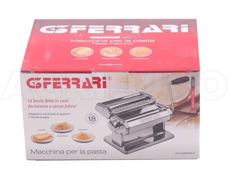 G3 Ferrari Sfoglia Easy - M&aacute;quina de hacer pasta manual INOX