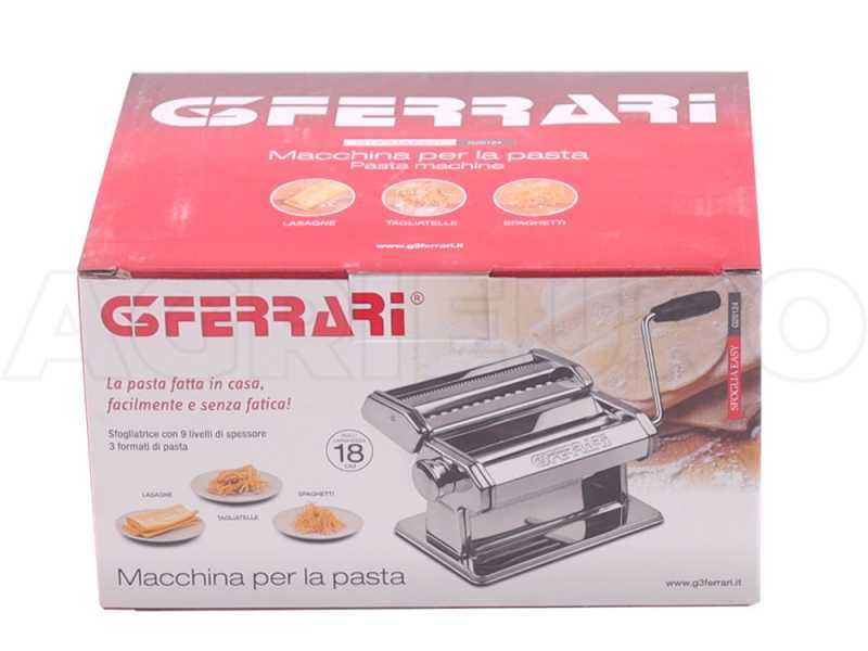 M&aacute;quina de hacer pasta G3 FERRARI Sfoglia Easy - M&aacute;quina manual para hacer pasta casera