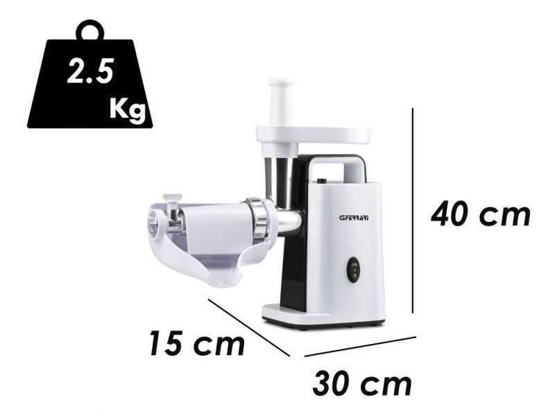 G3 FERRARI Tartar Trituradora de tomate - Multifunci&oacute;n - Picadora de carne