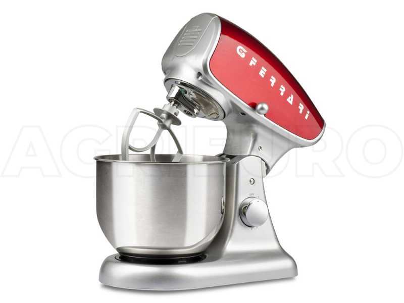 G3 FERRARI Pastaio DELUXE Roja -Amasadora planetaria - 1200 Vatios