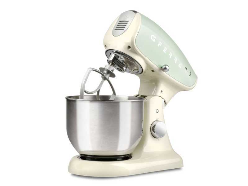 G3 FERRARI Pastaio DELUXE Verde - Amasadora Planetaria -1200 Vatios