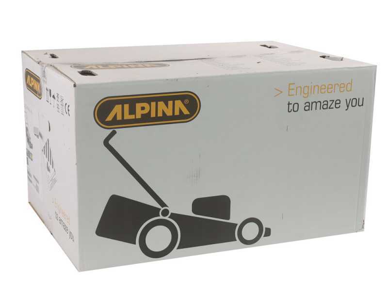 Cortac&eacute;sped de empuje de bater&iacute;a Alpina AL5 4148 li KIT - Bater&iacute;a de 48V 4Ah - Ancho de corte 41 cm