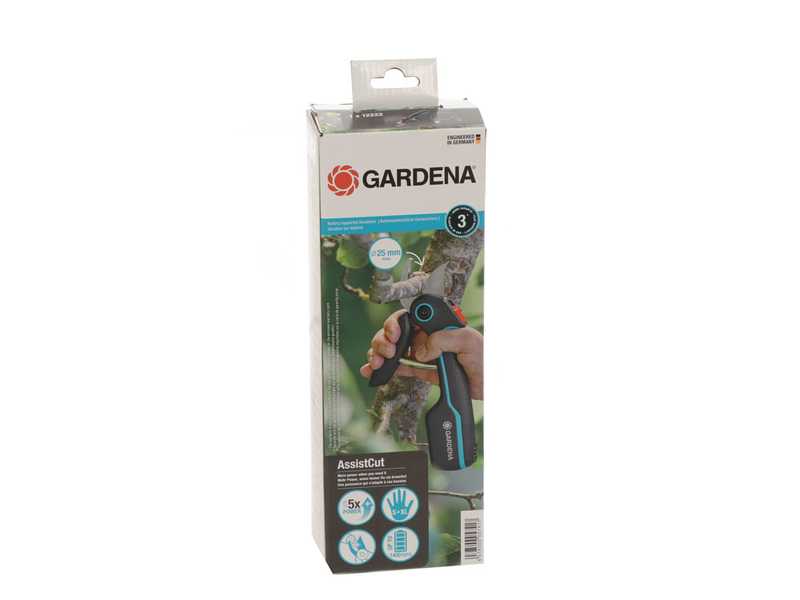 Tijeras de bater&iacute;a Gardena AssistCut con bater&iacute;a integrada 3.7V/2 Ah