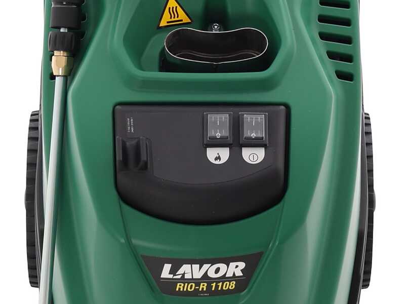Hidrolimpiadora de agua caliente Lavor RIO-R 1108 el&eacute;ctrica - Lavorwash