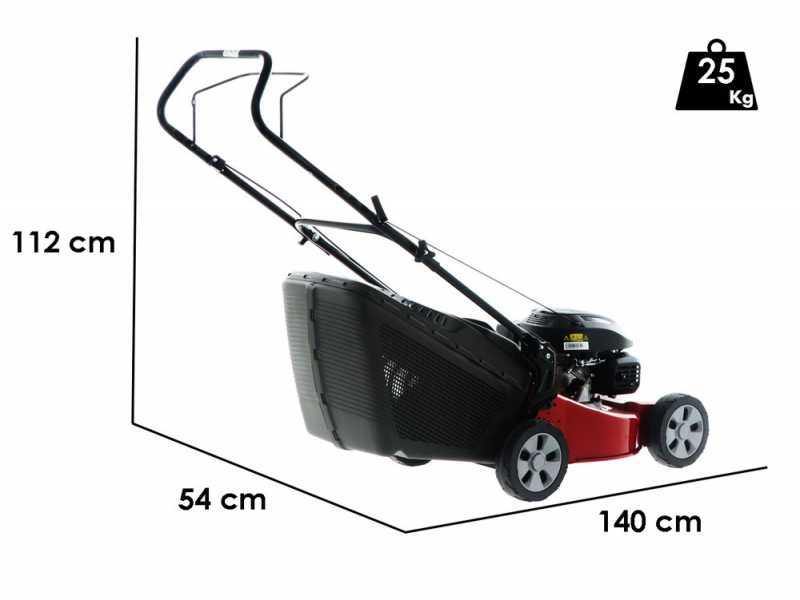 Cortac&eacute;sped de gasolina de empuje CASTELGARDEN XC 43 CG - Corte de 41 cm