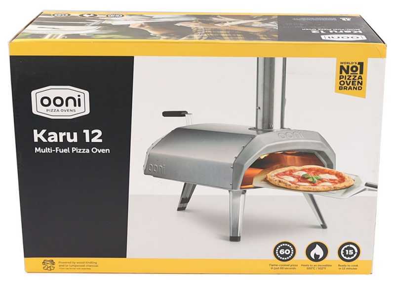 Horno de le&ntilde;a para pizza Ooni KARU 12 - Capacidad de cocci&oacute;n: 1 pizza