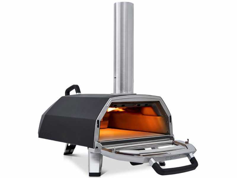 Ooni KARU 16 - Horno de le&ntilde;a para pizza - Superficie de cocci&oacute;n: 42x42 cm