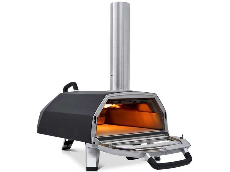 Ooni KARU 16 - Horno de le&ntilde;a para pizza - Superficie de cocci&oacute;n: 42x42 cm