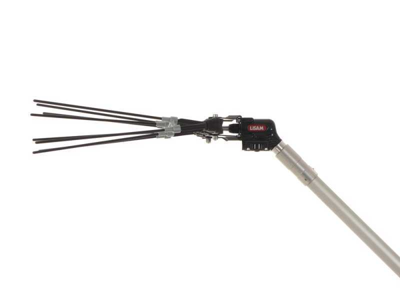 Lisam R8 Carbon - Vareador de aceitunas neum&aacute;tico - vibrador 6 bares - 1700 golpes por minuto