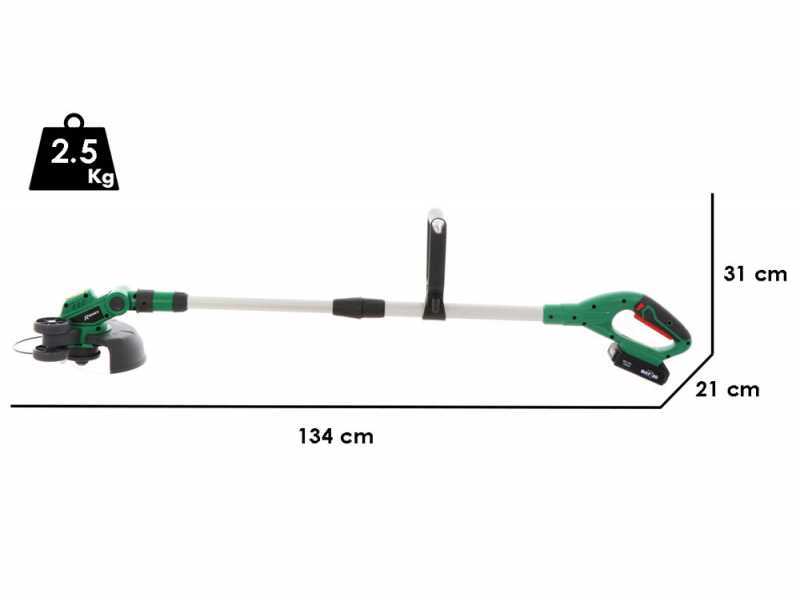 RIBIMEX PRBAT20-CB - Cortabordes de bater&iacute;a - 20V 2Ah