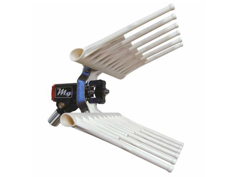Lisam MG Magnesium Light - Vareador de aceitunas neum&aacute;tico - vibrador 6 bares - 1700 golpes por minuto
