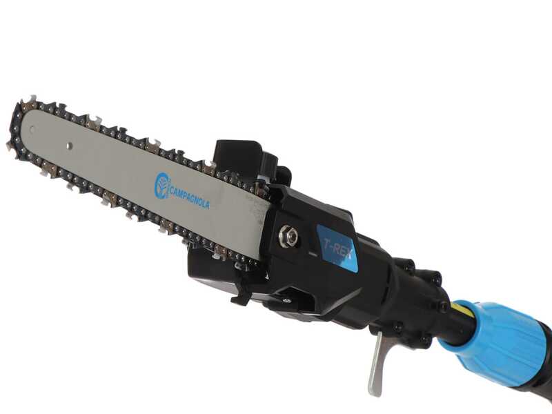 Podadora manual el&eacute;ctrica de bater&iacute;a Campagnola T-REX 160 - 240 con p&eacute;rtiga - Bater&iacute;a de 21,6 V 5 Ah