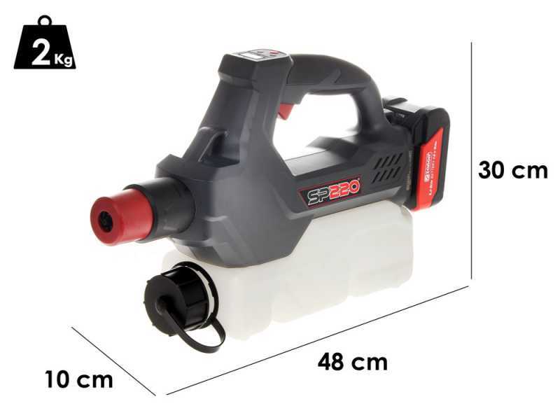  ZANON SP 220 - Atomizador de bater&iacute;a port&aacute;til - 18V 5Ah