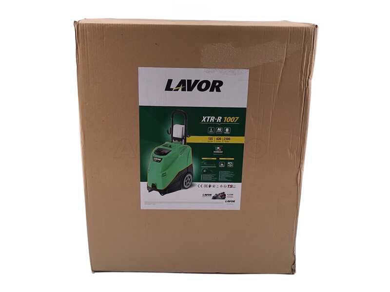 Lavor XTR-R 1007 - Hidrolimpiadora de agua caliente - 135 bar - 420 L/h - 36032-00105