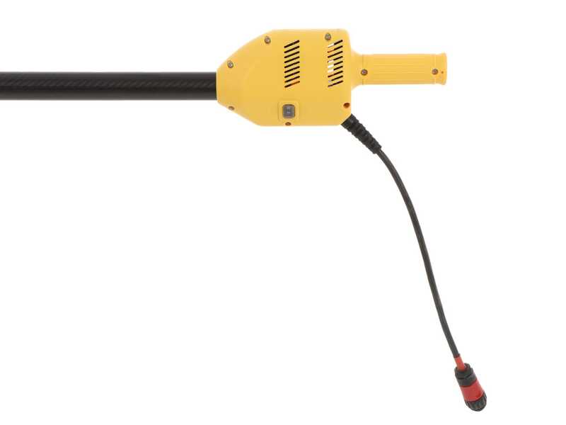 Vareador de aceitunas el&eacute;ctrico de bater&iacute;a Lisam Swing - con 8 + 8 varillas en carbono - 220-300 cm - p&eacute;rtiga telesc&oacute;pica