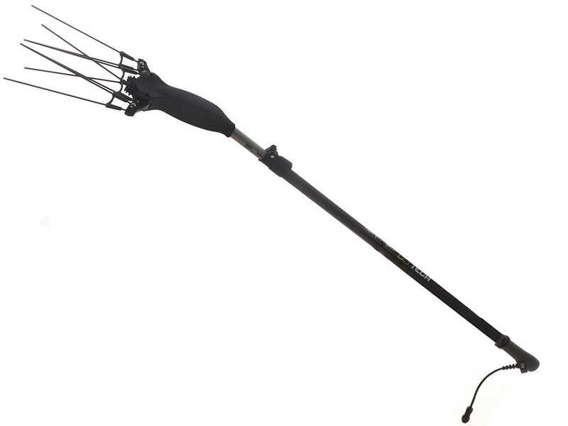 Volpi Olytech Super Power 555L - Vareador el&eacute;ctrico de bater&iacute;a 210/300 - P&eacute;rtiga telesc&oacute;pica