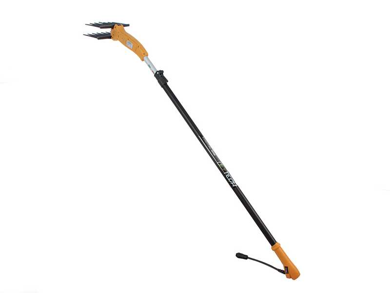 Volpi Olytech Dualcomb 13 - Vareador el&eacute;ctrico de bater&iacute;a 230-350 cm - p&eacute;rtiga telesc&oacute;pica