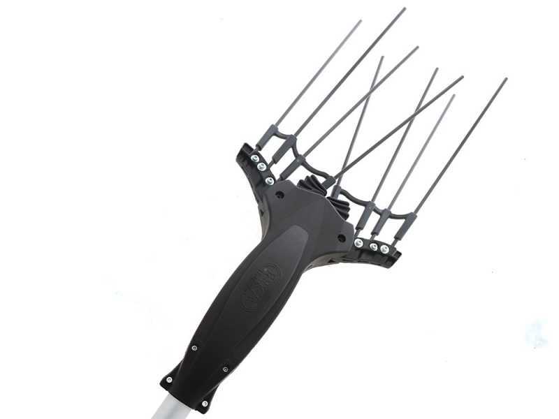 Volpi Olytech Super Power 555XL - Vareador de aceitunas el&eacute;ctrico de bater&iacute;a 240/360 - P&eacute;rtiga telesc&oacute;pica